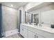 Double vanity bathroom with shower and plenty of storage at 2129 Royal Tern Cir, Punta Gorda, FL 33983