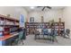Well-lit community library with ample shelving, comfortable seating, and a computer at 2129 Royal Tern Cir, Punta Gorda, FL 33983