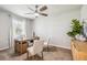 Bright home office with built-in desk and ample natural light at 2129 Royal Tern Cir, Punta Gorda, FL 33983