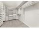 Bright walk-in closet with ample shelving and hanging space at 4233 Spicetree St, Venice, FL 34293