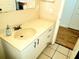 Bathroom with sink and vanity at 5709 33Rd E St, Bradenton, FL 34203