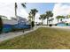 Entrance to Lazy River, a 55+ resident-owned community at 107 Tahitian Way, North Port, FL 34287