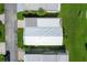 Aerial view showing home's location and roofline at 107 Tahitian Way, North Port, FL 34287