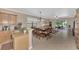 Spacious dining area with adjacent kitchen at 20193 Pezzana Dr, Venice, FL 34292