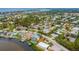 Property located on the water, near other homes and waterways at 612 Albee W Rd, Nokomis, FL 34275