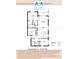 The Amano floor plan, three-bedroom, two-bath condo at 791 S. Tamiami Trail # 103, Venice, FL 34285