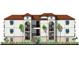 Exterior view of a three-story building with balconies and palm trees at 791 S. Tamiami Trail # 103, Venice, FL 34285