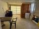 Functional garage space, offering storage, parking, and potential for customization and organization at 3485 Roslyn Rd, Venice, FL 34293