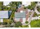 Bird's eye view of house and surrounding area at 4090 Pelican Shores Cir, Englewood, FL 34223