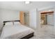 Bright basement bedroom with ensuite and kitchenette at 6 Cove Ln, Englewood, FL 34223