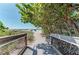 Wooden boardwalk leads to sandy beach at 703 Portia N St, Nokomis, FL 34275