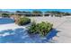 Modern beach pavilion with ample parking and landscaping at 703 Portia N St, Nokomis, FL 34275