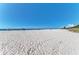 Expansive sandy beach with ocean view at 703 Portia N St, Nokomis, FL 34275