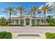 Community clubhouse with a welcoming front entrance at 12196 Alachua Ln, Venice, FL 34293