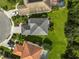 Top-down view of a house in a residential neighborhood at 12196 Alachua Ln, Venice, FL 34293