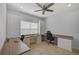 Spacious home office with built-in cabinetry and two workstations at 12196 Alachua Ln, Venice, FL 34293