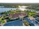 Community clubhouse with parking and recreational amenities at 19185 Mangieri St, Venice, FL 34293