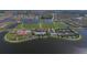 Luxury community with lakes, lush landscaping, and a clubhouse at 19185 Mangieri St, Venice, FL 34293