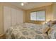 Bedroom with a queen bed and large closet at 628 Cervina Dr, Venice, FL 34285