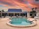 Inviting kidney-shaped pool with ample surrounding space at 628 Cervina Dr, Venice, FL 34285