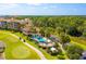 Community pool and clubhouse at 6360 Watercrest Way # 203, Lakewood Ranch, FL 34202
