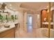Spacious bathroom with a large soaking tub and double vanity at 6360 Watercrest Way # 203, Lakewood Ranch, FL 34202