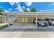Covered parking spaces available for residents at 872 Saranac Lake Dr # 202, Venice, FL 34292