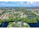 Bird's-eye view of the property and surrounding neighborhood at 338 Pembroke Dr # 208, Venice, FL 34293