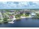 Community waterfront with shops, restaurants, and boat docks at 12760 Brookgreen St, Venice, FL 34293