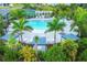 Resort-style pool with plenty of lounge chairs and cabanas at 12760 Brookgreen St, Venice, FL 34293
