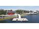 Community dock with access to the waterfront at 12760 Brookgreen St, Venice, FL 34293