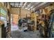 Organized tack room with ample storage for equipment at 27000 Harrison Rd, Sidell, FL 34266