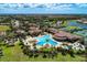Resort-style pool and tennis courts at 12261 Canavese Ln, Venice, FL 34293