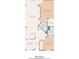 1010 sq ft floor plan featuring a Primary bedroom, two baths, and an open living and dining area at 1401 S Mccall Rd # 107B, Englewood, FL 34223