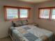 Cozy bedroom with a double bed and ample closet space at 200 Roma Rd, Venice, FL 34285