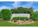 Viviendo at the Meadows community entrance at 5103 Greencroft Rd, Sarasota, FL 34235