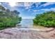 Calm waterfront view with lush greenery and access to the water at 1757 Mova St, Sarasota, FL 34231