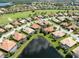 Aerial view showcasing the community and home location at 145 Montelluna Dr, North Venice, FL 34275
