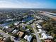 Aerial view of single Gathering home in residential neighborhood at 856 Morgan Towne Pl, Venice, FL 34292