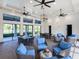 Community room with seating and tables at 18260 Vizcaya Ct, Venice, FL 34293