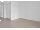 Empty dining room with tile floor, ready for your furniture at 18260 Vizcaya Ct, Venice, FL 34293