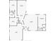 Home floor plan showcasing bedrooms, living room, kitchen at 424 Baycrest Dr, Venice, FL 34285