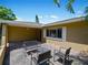 Inviting patio with comfortable seating, perfect for outdoor relaxation at 424 Baycrest Dr, Venice, FL 34285