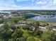 Aerial view of condo community near the waterfront at 886 Bird Bay Way # 206, Venice, FL 34285
