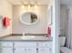 Bathroom with a single sink vanity, and a toilet at 618 Bird Bay S Dr # 202, Venice, FL 34285