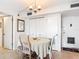 Small dining area with table and chairs at 618 Bird Bay S Dr # 202, Venice, FL 34285