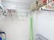 Large closet with shelving and plenty of hanging space at 618 Bird Bay S Dr # 202, Venice, FL 34285
