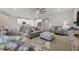 Open concept living room and kitchen area at 20318 Minuet Pl, Venice, FL 34293