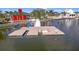 Floating dock with kayak and canoe access at 12460 Ghiberti Cir # 202, Venice, FL 34293