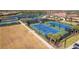 Well-maintained tennis courts in the community at 12460 Ghiberti Cir # 202, Venice, FL 34293